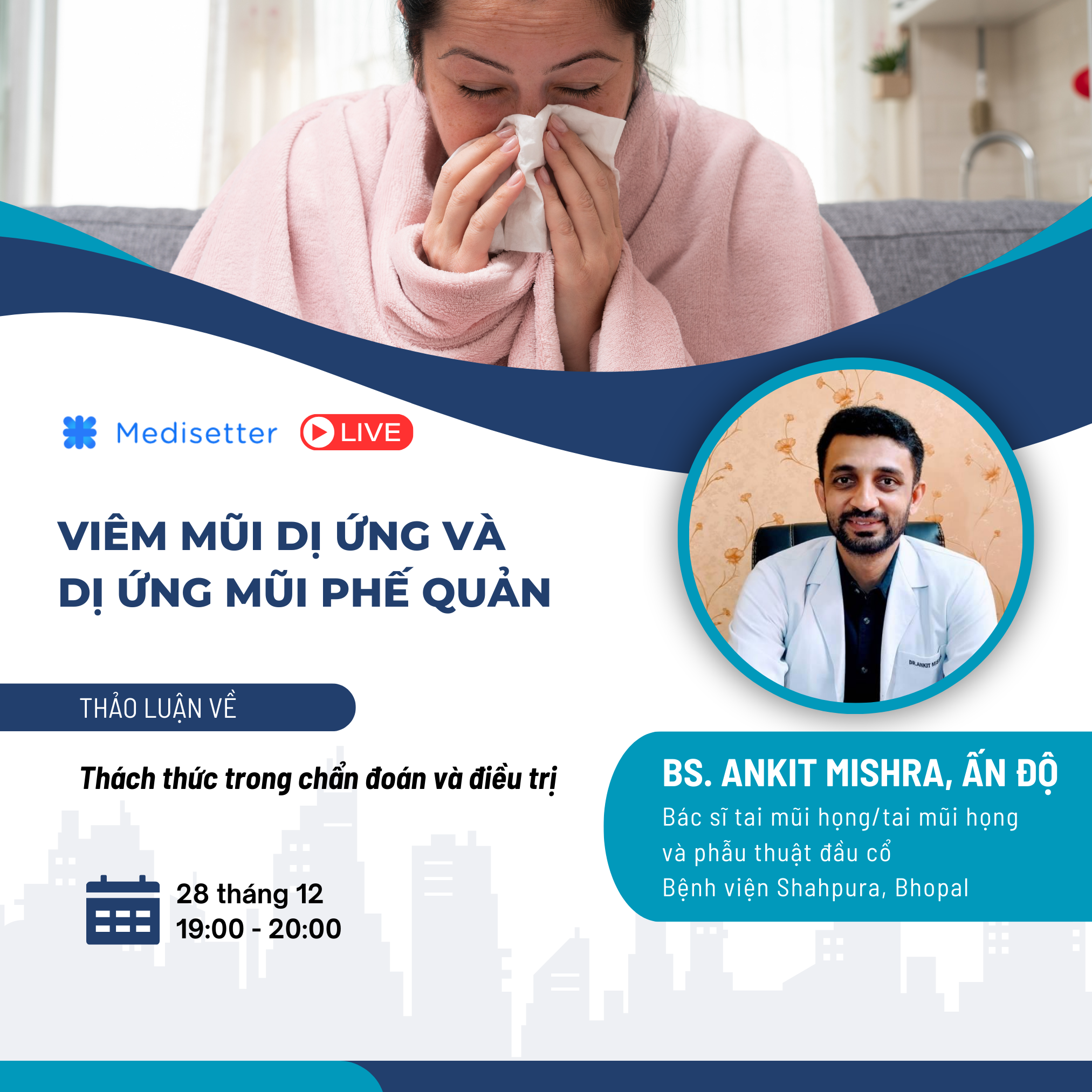 Viêm mũi dị ứng và dị ứng mũi phế quản