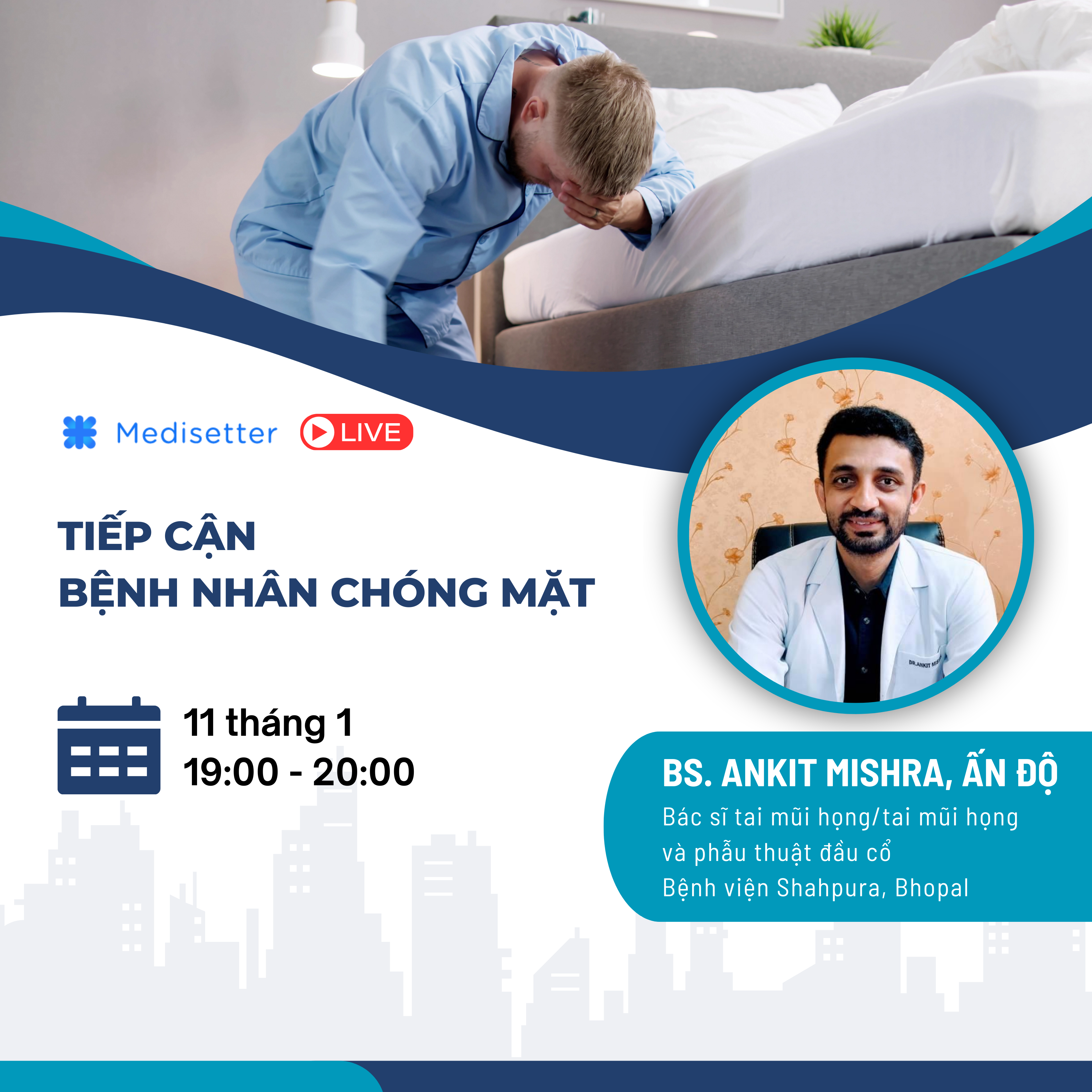 Tiếp cận bệnh nhân chóng mặt